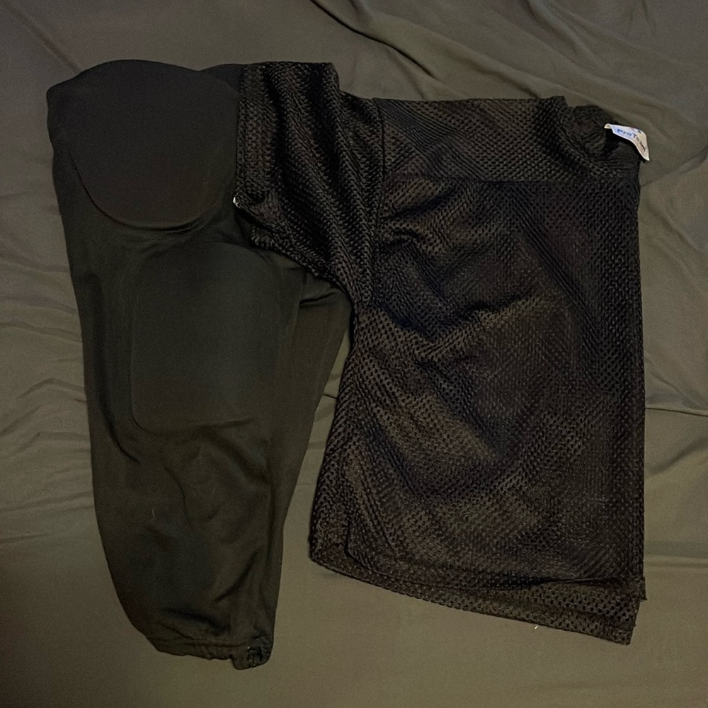 Riddell Integrated Football Pants Adult Large AND 2LX Mesh Jersey